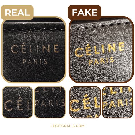 real vs fake celine phantom|How To Tell If Your Céline Handbag Is The Real Thing.